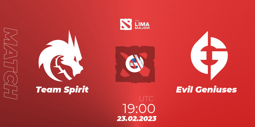 The Lima Major: Team Spirit – Evil Geniuse