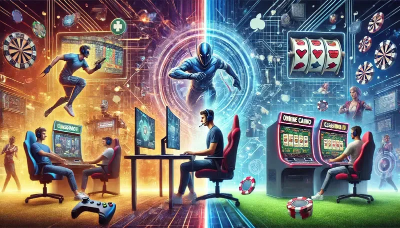 cybersports et jeux de casino