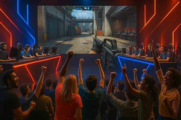Jogo competitivo online