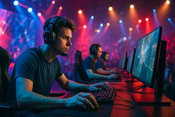 pubblico esports vibrante