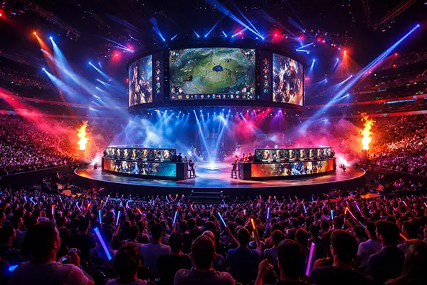 Worlds Arena Publikum